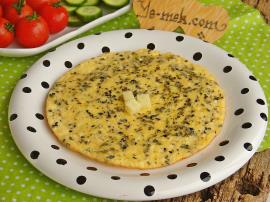 Çörek Otlu Peynirli Omlet