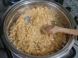 Dondurmalı İrmik Helvası