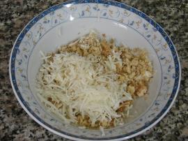 Fırında Peynirli Cevizli Mantar Dolması