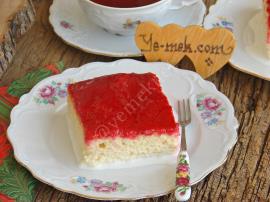 Frambuazlı Trileçe Tatlısı