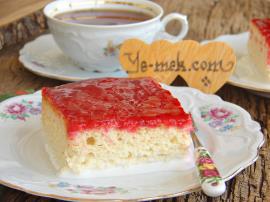 Frambuazlı Trileçe Tatlısı