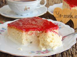 Frambuazlı Trileçe Tatlısı