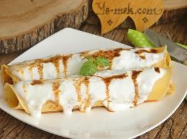 Kıymalı Krep Sarma