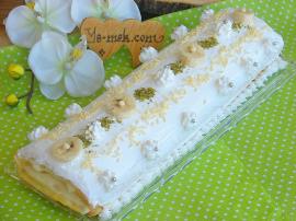 Pastane Usulü Muzlu Rulo Pasta