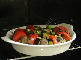 Fırında Patlıcan Kebabı