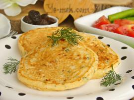 Kahvaltılık Peynirli Pofuduk Pankek