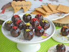 Kakaolu Bisküvi Topları