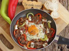 Roasting Beef With Egg Recipe