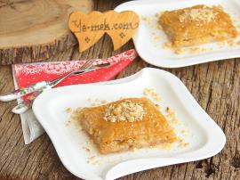 Baklavalık Yufkadan Sütlü Fındıklı Baklava
