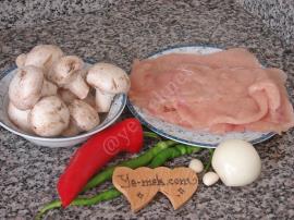 Mantarlı Tavuk Sarma