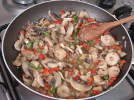 Mantarlı Tavuk Sarma