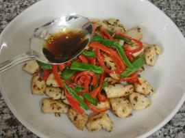 Sauteed Chicken With Fresh Onion Recipe