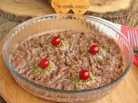 Çikolatalı Güllaç