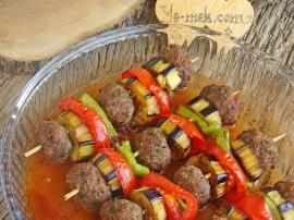 Sebzeli Şiş Köfte