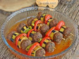 Sebzeli Şiş Köfte