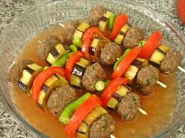 Sebzeli Şiş Köfte