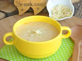 Bademli Tavuk Çorbası