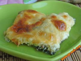 Beşamel Soslu Ispanak Graten