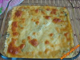 Beşamel Soslu Ispanak Graten