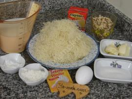 Shredded Wheat Dessert with Pudding in Cups