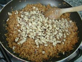Shredded Wheat Dessert with Pudding in Cups