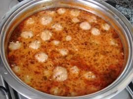 Mini Meatball Soup Recipe