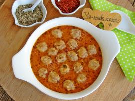 Mini Meatball Soup Recipe