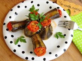 Etli Taze Patlıcan Dolması