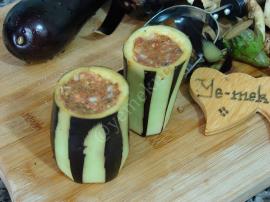 Etli Taze Patlıcan Dolması