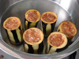 Etli Taze Patlıcan Dolması