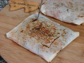 Fırında Etli Kağıt Kebabı