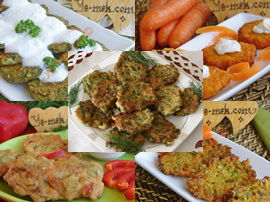 Her Sebzeden Bir Mücver Tarifi