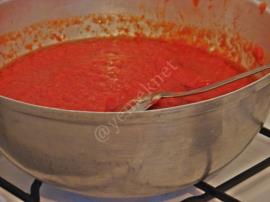 Kışlık Karışık Domates Biber Salça Konservesi