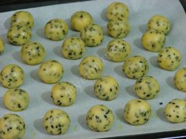 Pastane Usulü Çörekotlu Tuzlu Kurabiye