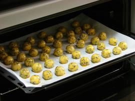 Pastane Usulü Çörekotlu Tuzlu Kurabiye