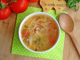 Sebzeli Köy Tavuğu Çorbası