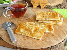 Baklavalık Yufkadan Lorlu Gözleme