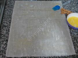 Baklavalık Yufkadan Peynirli Börek