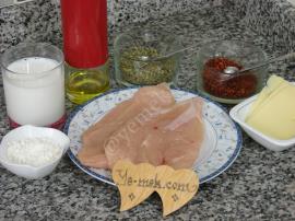 Beşamel Soslu Tavuk Fileto