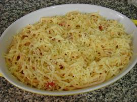 Fırında Kremalı Domatesli Makarna