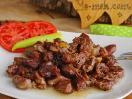 Fırında Soslu Kavurma