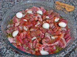 Fırında Soslu Kavurma