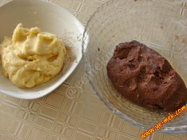 İki Renkli Papatya Kurabiye