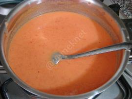 Labneli Domates Çorbası