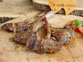 Tavada Kuzu Pirzola Kızartma