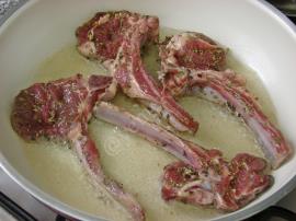 Tavada Kuzu Pirzola Kızartma