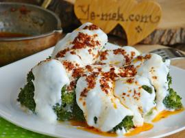 Yoğurtlu Brokoli Salatası