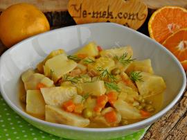 Mandalinalı Kereviz Yemeği