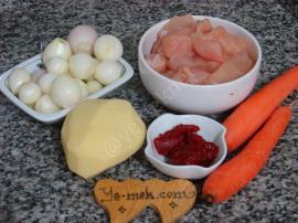 Arpacık Soğanlı Tavuk Yahnisi