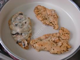 Beşamel Soslu Mantarlı Tavuk Fileto